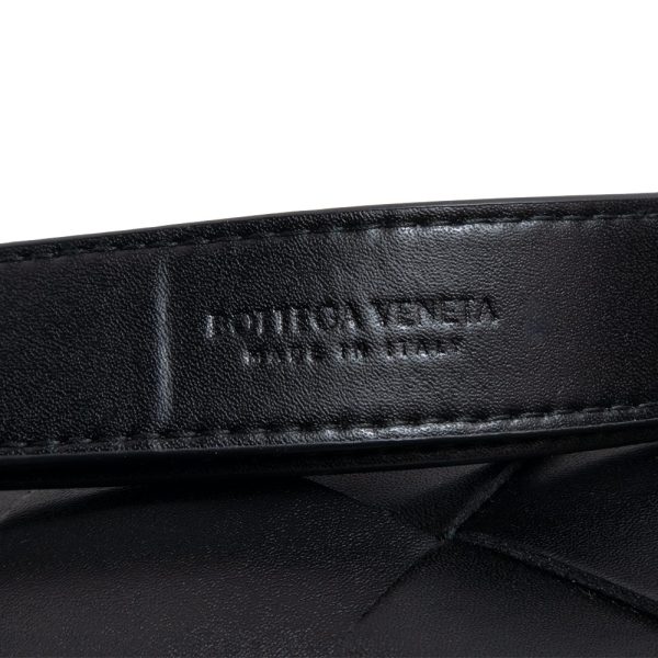 200010600019 9 Bottega Veneta Cassette Belt Bag Mini Waist Pouch Shoulder Crossbody Lambskin Leather Silver Hardware