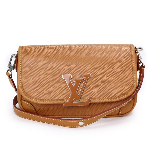 200011466019 Louis Vuitton Buci NM 2way Epi Leather Crossbody Bag Brown