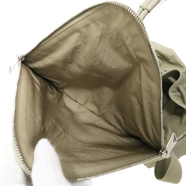 200091233018 4 Bottega Veneta Calfskin Body Bag Waist Bag Shoulder Crossbody Beige Khaki