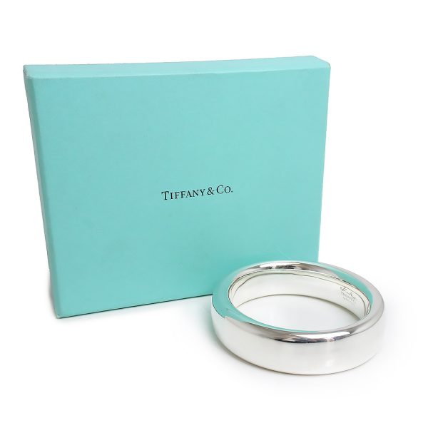 200100995018 2 TIFFANYCo Round Bracelet Bangle Silver