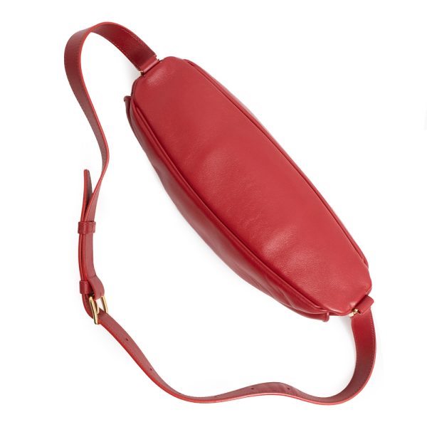200101113018 6 Celine Belt Bag Charm Body Bag Waist Bag Quilted Calfskin Leather Red