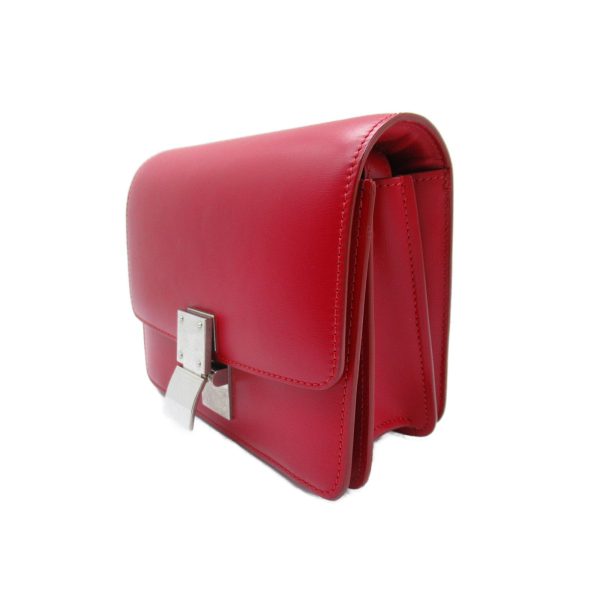 2101217663007 4 Celine Classic Box Shoulder Bag Red
