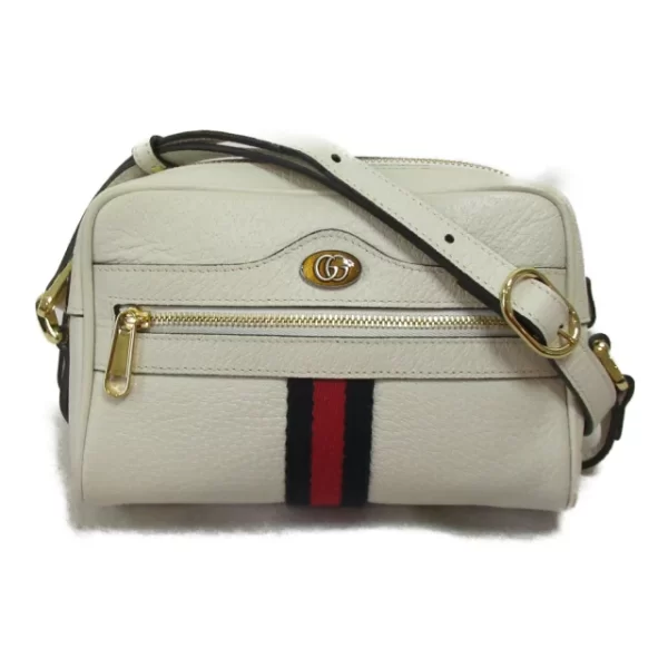 2101217849449 2 Gucci Ophidia Shoulder Bag Leather White