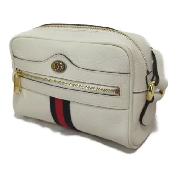 2101217849449 4 Gucci Ophidia Shoulder Bag Leather White