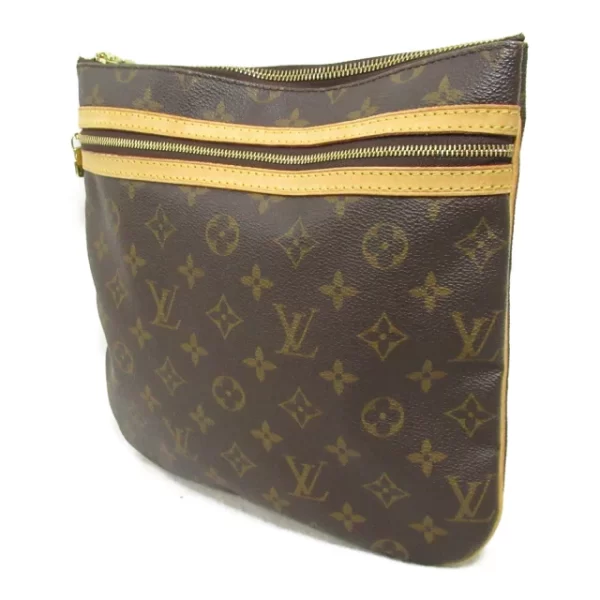 2101217850827 4 Louis Vuitton Pochette Bosphore Shoulder Bag Brown