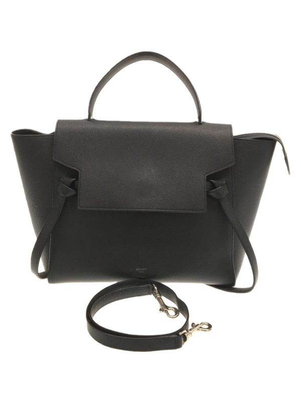 2300036617868 CELINE Belt bag mini Leather Black
