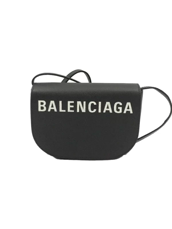 2320121486209 01 BALENCIAGA Shoulder bag Leather Black