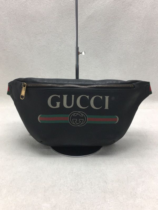 2320781532391 GUCCI Belt bag Leather Black