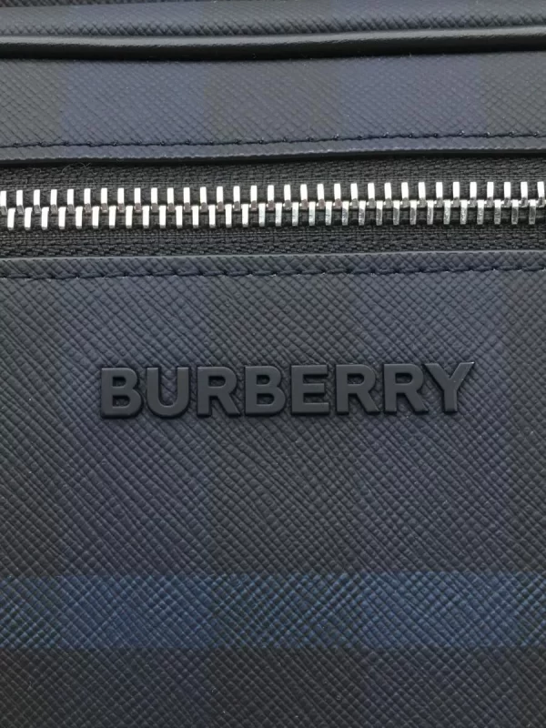 2332787706621 05 BURBERRY Jet Backpack leather Blue Check