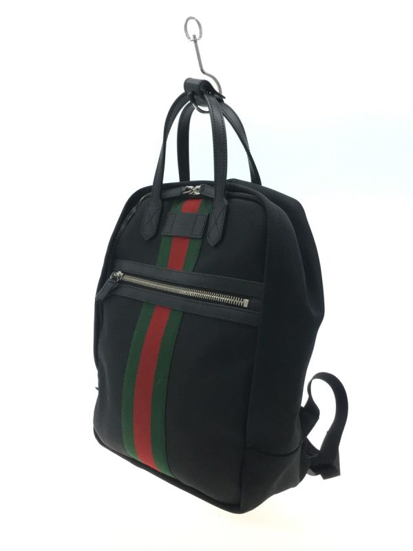 2333771570044 02 Gucci Canvas Black Backpack