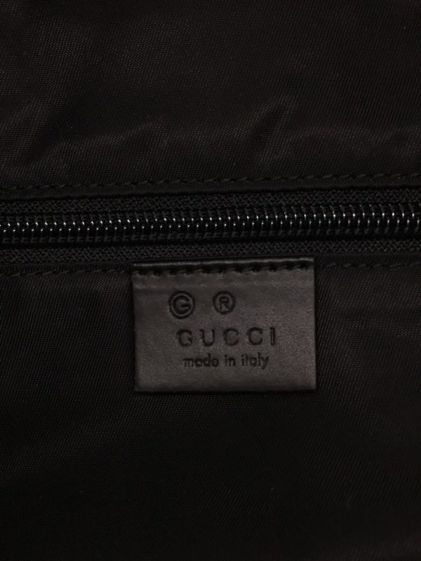 2333771570044 05 Gucci Canvas Black Backpack