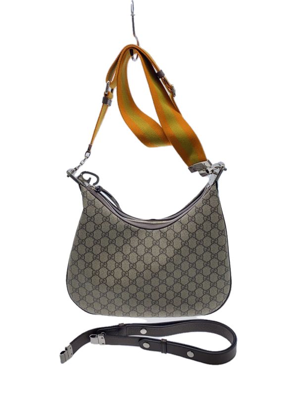 2337502086699 GUCCI Shoulder bag PVC Brown allover pattern