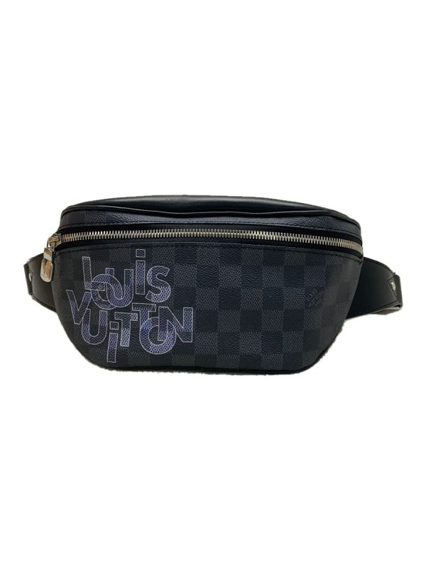 2337870508373 Louis Vuitton Bum Bag PVC BLK Allover pattern