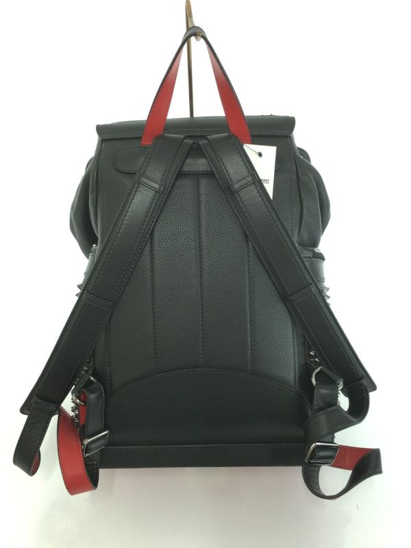 2339820865444 03 Christian Louboutin Explorer Funk Backpack in Black Leather