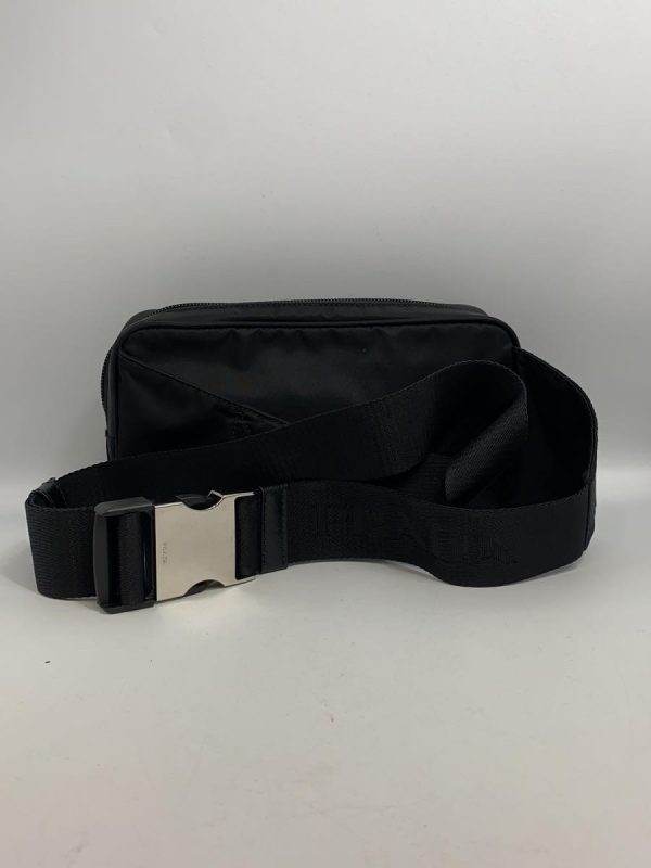 2341030991080 03 Prada Black Nylon Plan Waist Bag