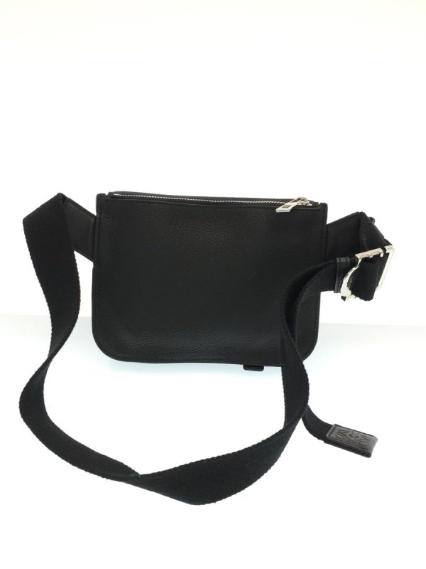 2342360584645 03 LOEWE Waist bag Leather Black