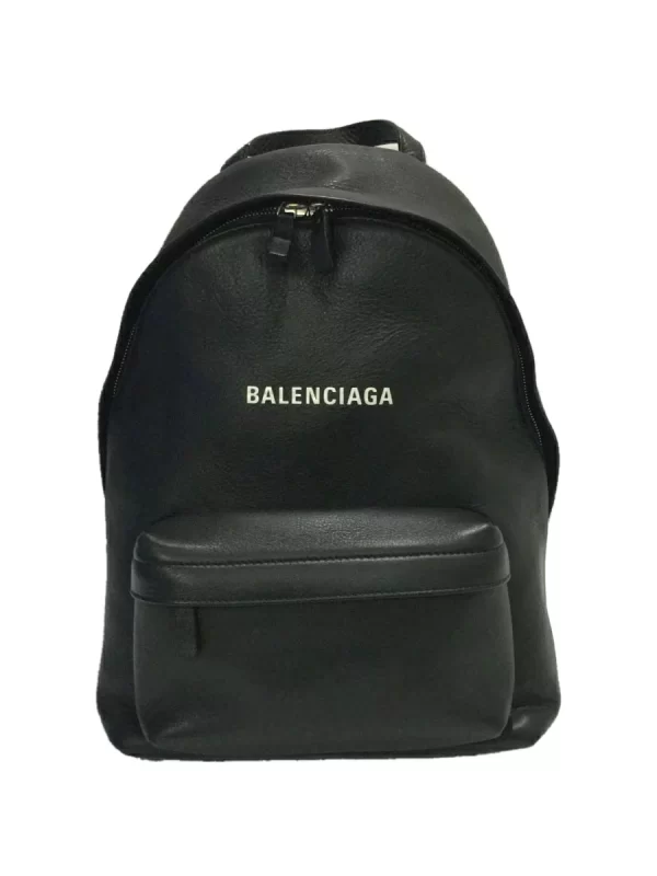 2343460169480 01 BALENCIAGA Leather Bag Black