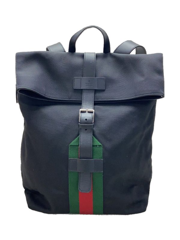 2343520199884 01 1 Gucci Sherry Line Black Backpack