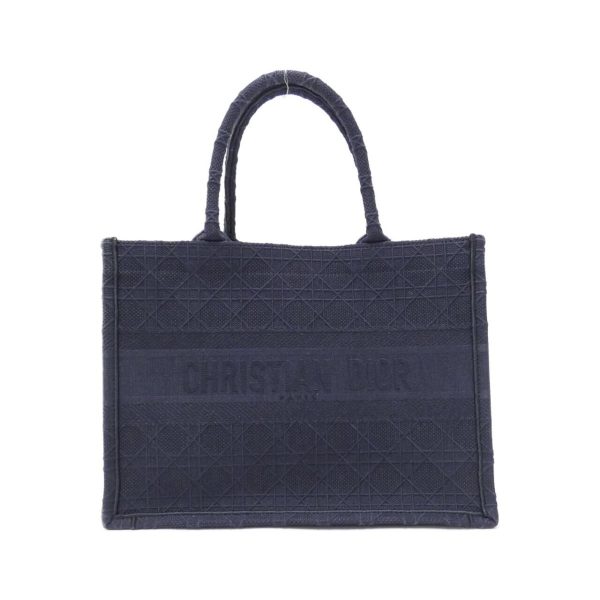 2460003767016 1 b Christian Dior Cannage Dior Book Tote Medium Bag Blue