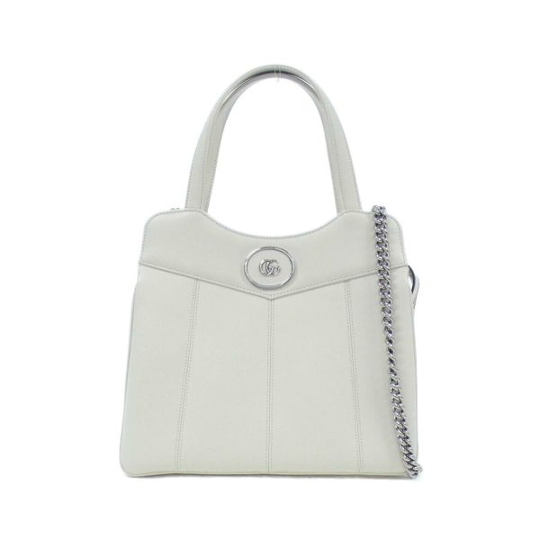 2460003856406 1 b Gucci PETITE GG 745918 AACAW bag WHITE SILVER