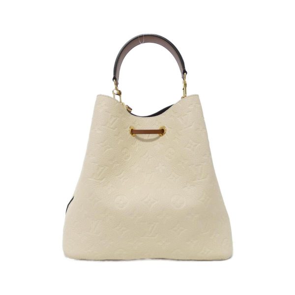 2600062864930 2 b Louis Vuitton Monogram Empreinte Neo Noe Shoulder Bag Creme Gold