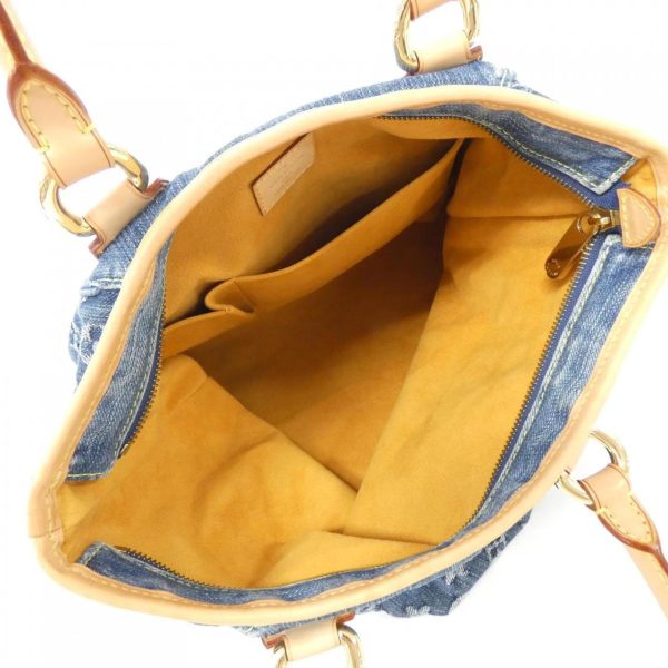 2600064715568 6 b Louis Vuitton Monogram Denim Neocabby Bag BleuGold