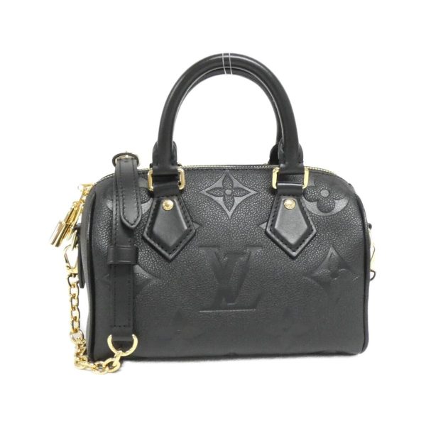 2600065117286 1 b Louis Vuitton Monogram Empreinte Speedy Bandouliere Boston bag Black