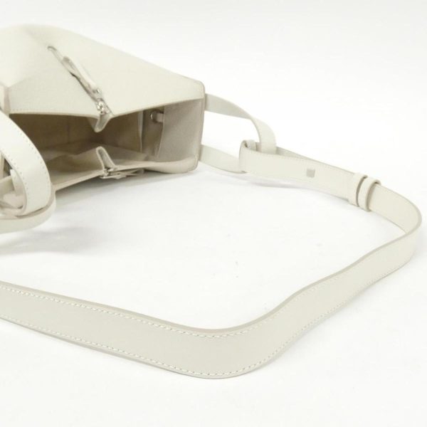 2600065464458 5 b Loewe Hammock Compact Shoulder Bag Soft White Silver