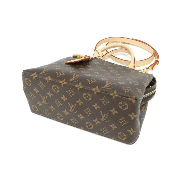 2600066345732 2 b Louis Vuitton Monogram Petit Palais Bag Marron Gold