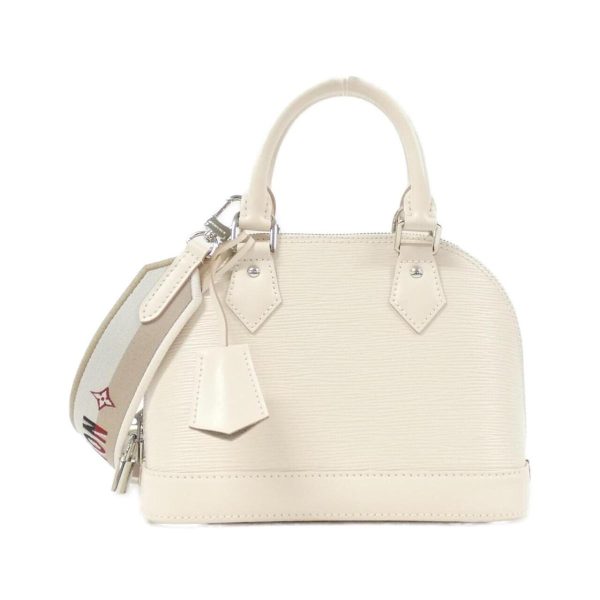 2600068123048 1 b Louis Vuitton Epi Alma BB bag QuartzSilver White