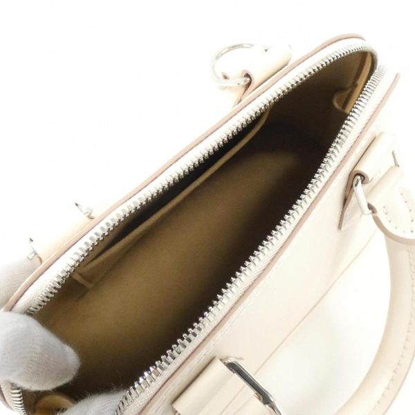 2600068123048 8 b Louis Vuitton Epi Alma BB bag QuartzSilver White