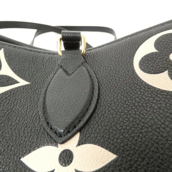 2600068332471 5 b Louis Vuitton Bicolor Monogram Empreinte On the Go Bag Black