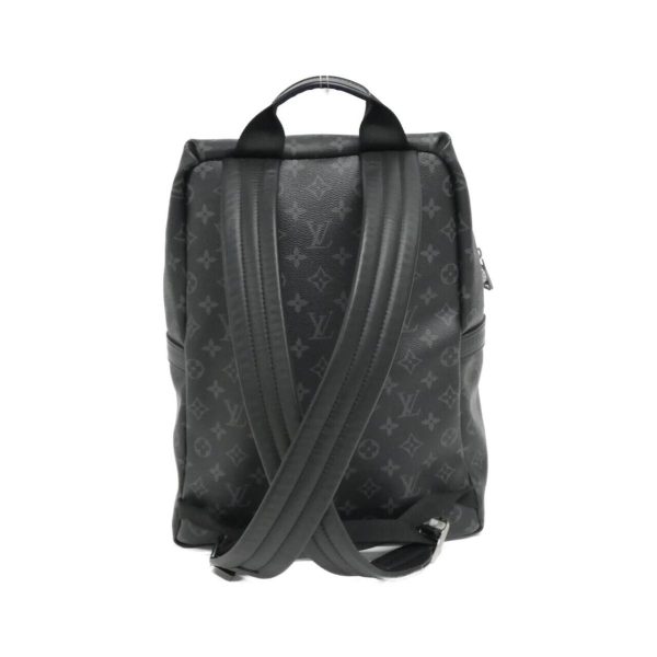 2600069429347 2 b Louis Vuitton Monogram Eclipse Backpack Rucksack Black Silver