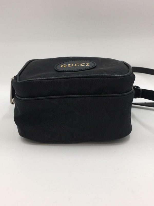 3 Gucci Shoulder Bag Off The Grid Canvas Black