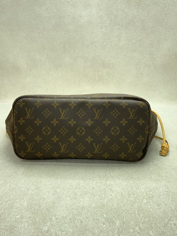 3 Louis Vuitton Neverfull MM Monogram Canvas Brown