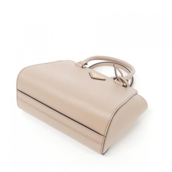 3 Prada Cipria Soft Calf Gold Metal Fittings Beige