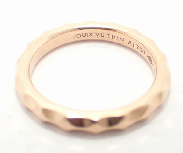 3 Louis Vuitton Alliance Monogram Infini Ring Pink