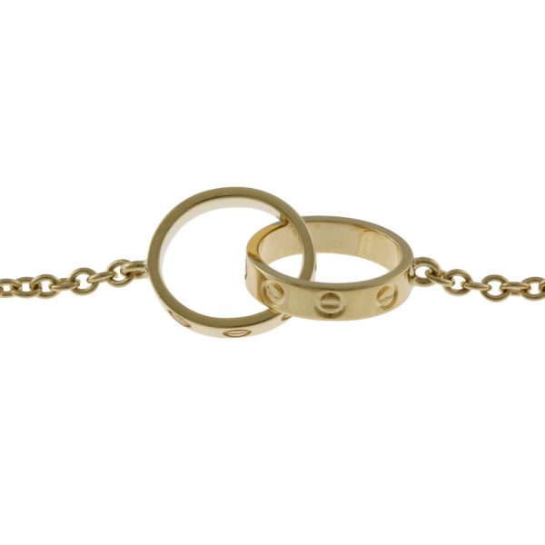 3 Cartier Baby Love Bracelet 18k Yellow Gold