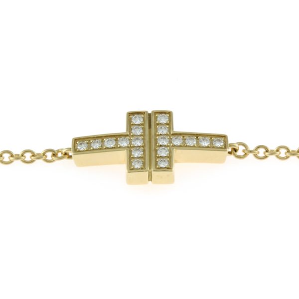 3 Tiffany Bracelet 18k Diamond Gold