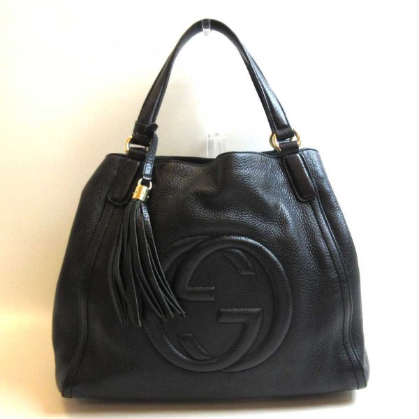 3 gu221103 1u Gucci Tote Hand Bag Black