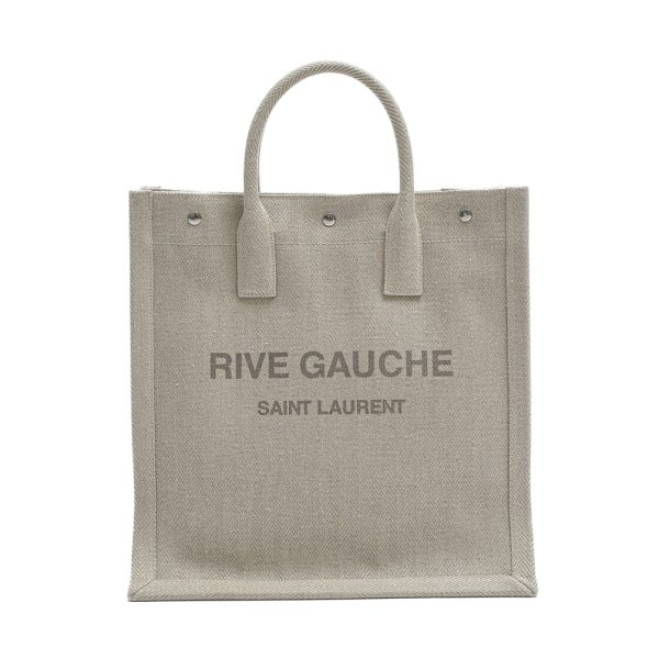 377305 1 Saint Laurent Rive Gauche Mens Tote Bag Beige