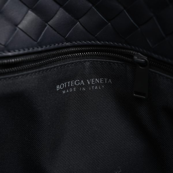 382086 8 Bottega Veneta Intrecciato Tote Bag Dark Navy