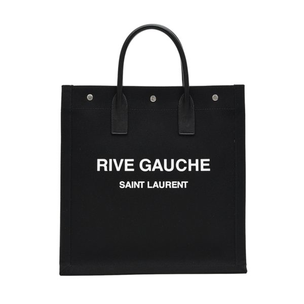 383264 1 1 Saint Laurent Rive Gauche Mens Tote Bag Black