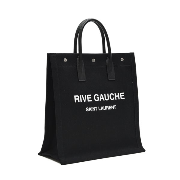 383264 2 1 Saint Laurent Rive Gauche Mens Tote Bag Black