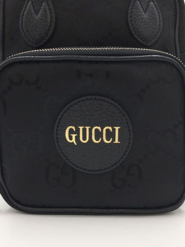 4 Gucci Shoulder Bag Off The Grid Canvas Black