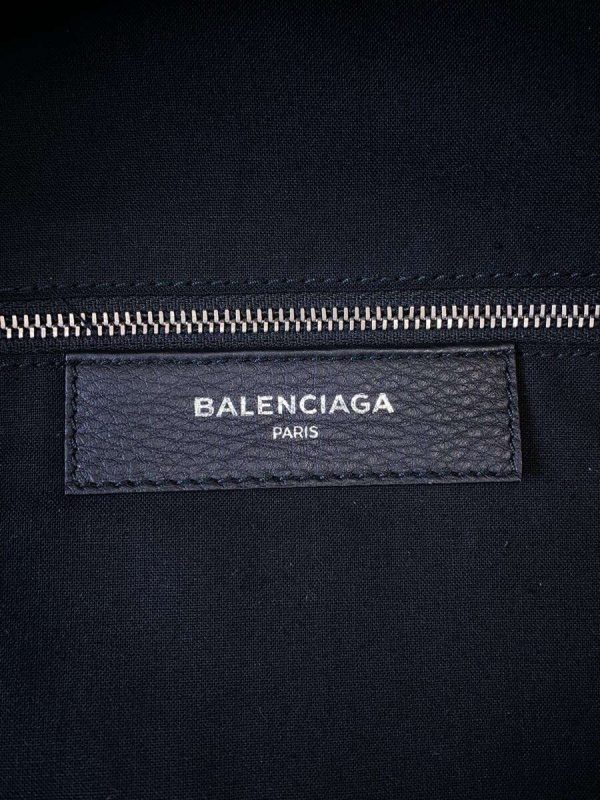 4 Balenciaga Backpack Leather Black