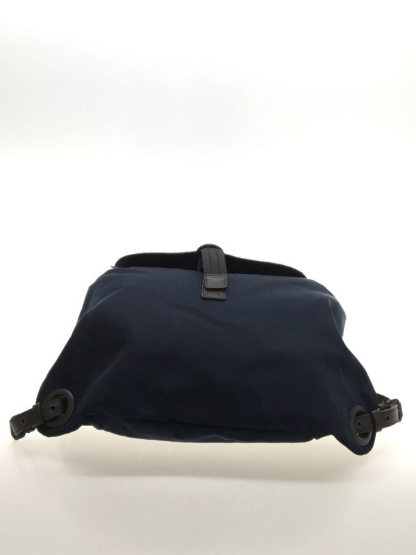 4 Bottega Veneta Rucksack Nylon Intrecciato Backpack Navy