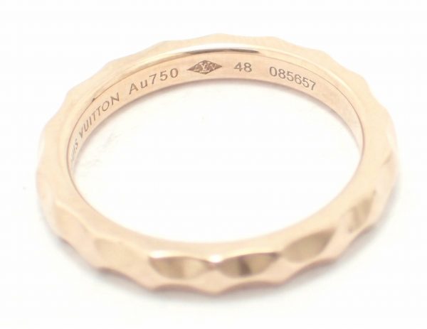 4 Louis Vuitton Alliance Monogram Infini Ring Pink