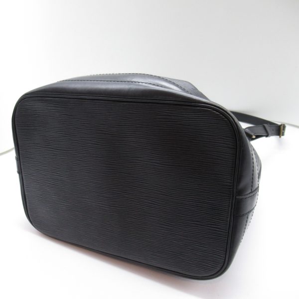 4 Louis Vuitton Noe Shoulder Bag Calf Epi Black