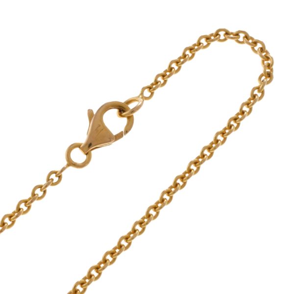 4 Cartier Baby Love Necklace 18k K18 YellowGold